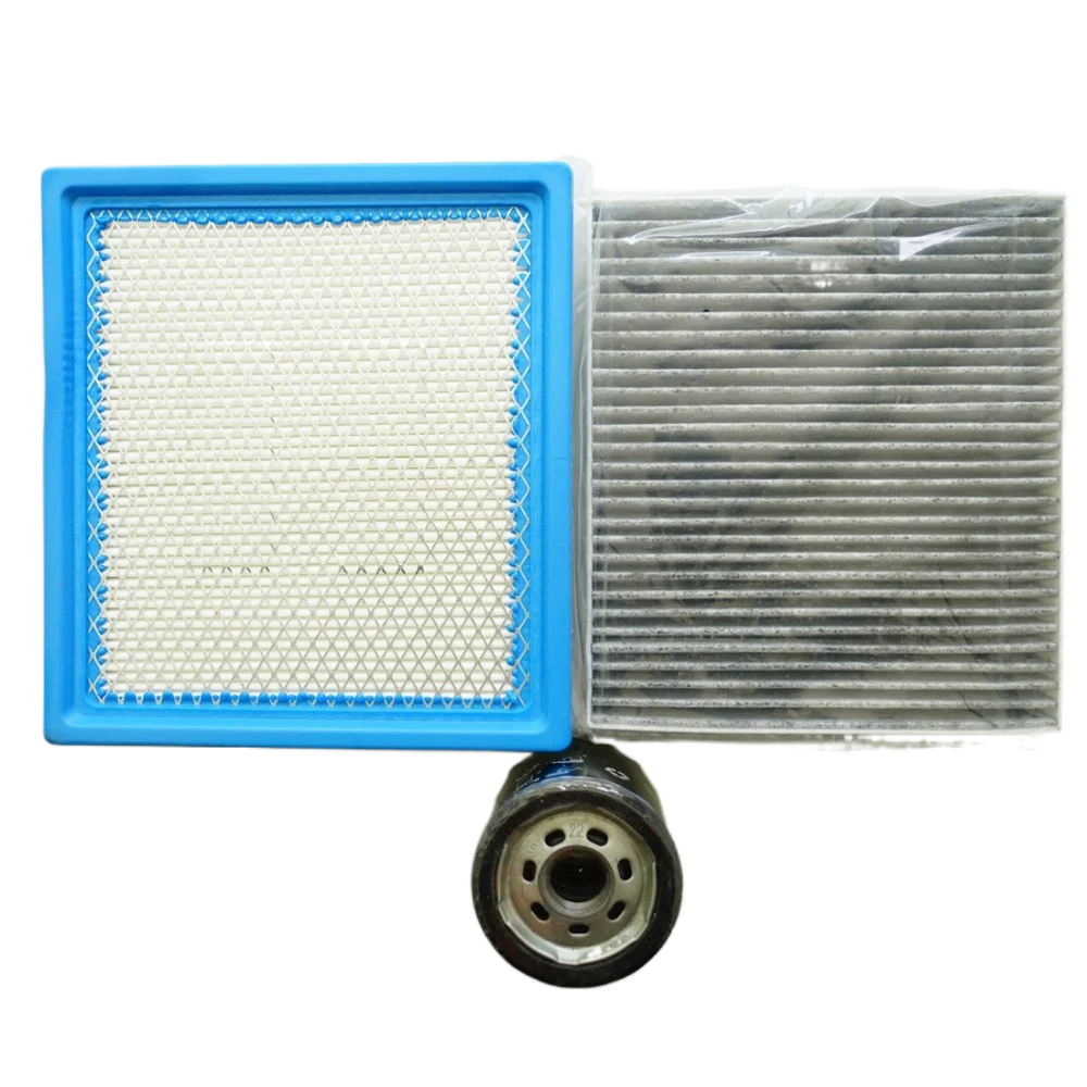 set filters for Dodge Journey air filter + cabin air condition+ Oil filter 68081249AC 05058693AA 04892339AA MO-339