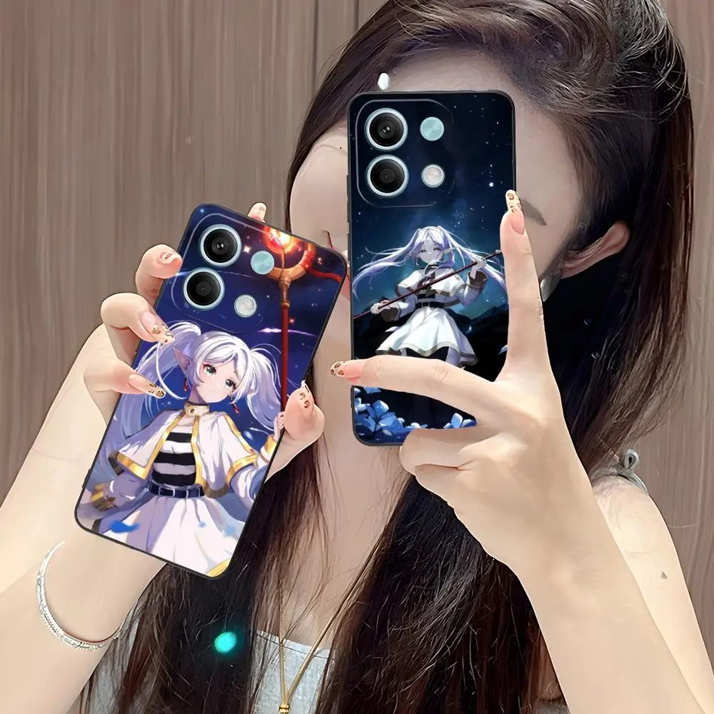 

Чехол для мобильного телефона Frieren Anime для POCO M6 M5 M4 M3 X7 X6 X5 X4 X3 F6 F5 F4 Pro GT 5G с цветной печатью, защитный роскошный красивый