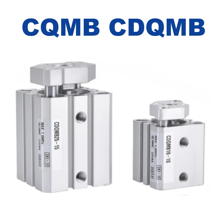 

CDQMB CQMB New SMC CQMB12 CDQMB20 CQMB25 Guide Rod Conpact Pneumatic Cylinder Built-in Magnet CDQMB25
