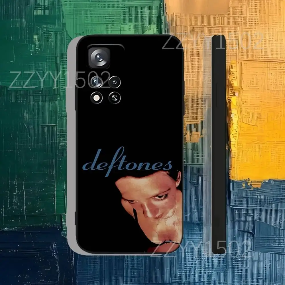 D-Deftones Private Music Phone Case For Samsung S25,S24,Ultra,S20,S30,Plus,S22,S23,Ultra,Plus,5G Black Silicone Soft