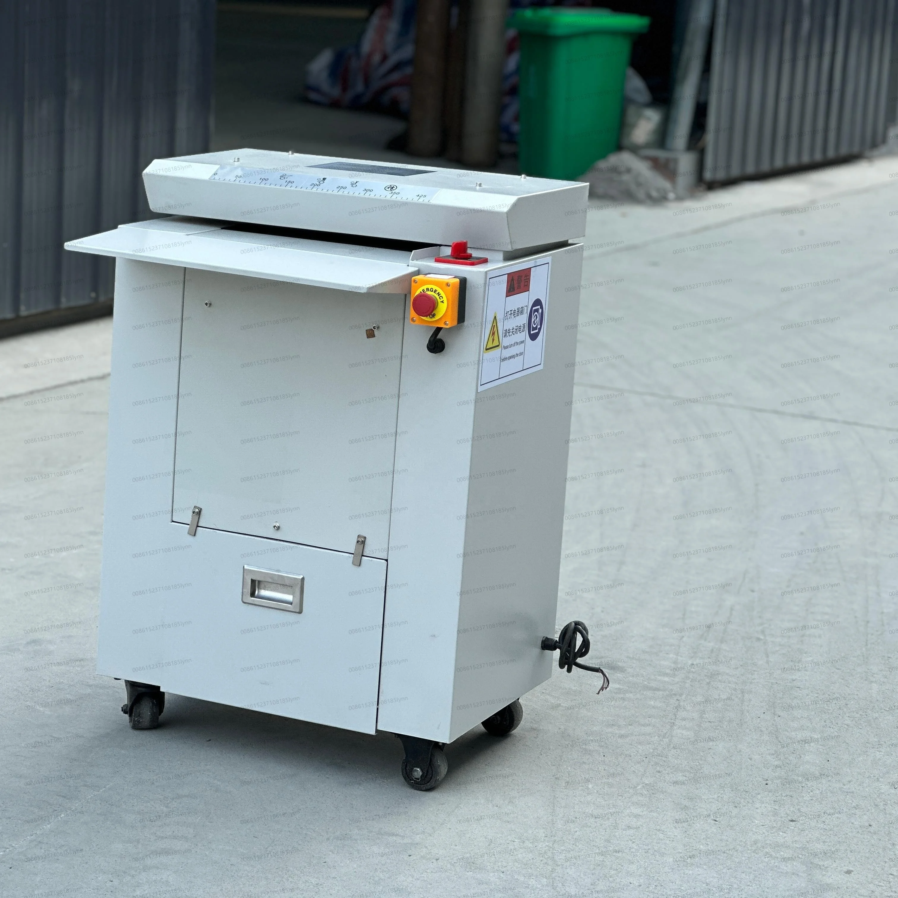 Venda quente de resíduos reciclagem trituradores de papel papelão corte hine caixa triturador de papelão ondulado trituração hine