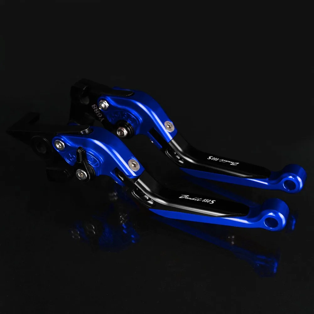 Para suzuki gsf650s gsf650 gsf 650 s 650s bandit 650 s 2007 2008 2009 2010 2011 - 2015 acessórios da motocicleta alavancas de freio embreagem