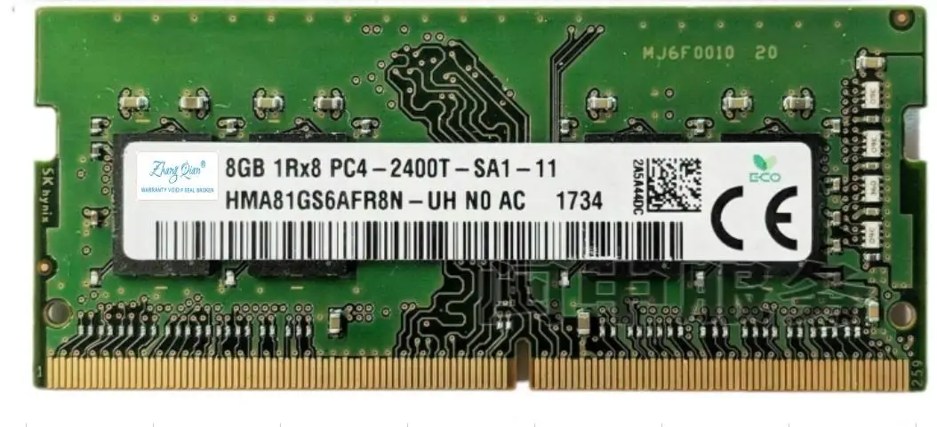 For  R500 S1 YOGA S3 S5 DDR4 2400 8G