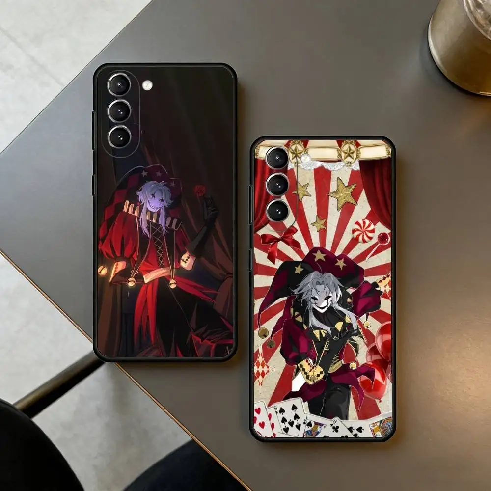 Visual Novel T-F-C  Phone Case Black Silicone Soft For Samsung S26,S25,S24,S23,S22,S21,S30,Ultra,Plus,Fe,Lite