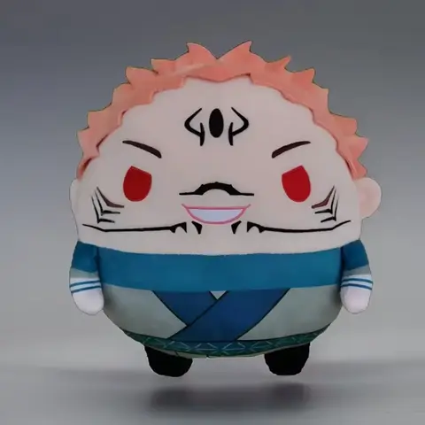 10cm 애니메이션 Jujutsu Kaisen 봉제 인형 Ryomen Sukuna Satoru Gojo Fushiguro Megumi Kawaii 소프트 인형 그림 크리스마스 데코 선물 완구