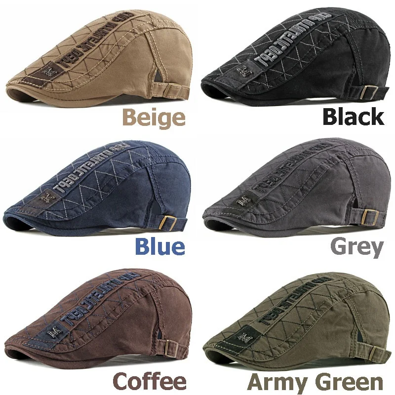 Outdoor Hat Sunshade Adjustable Beret Cap