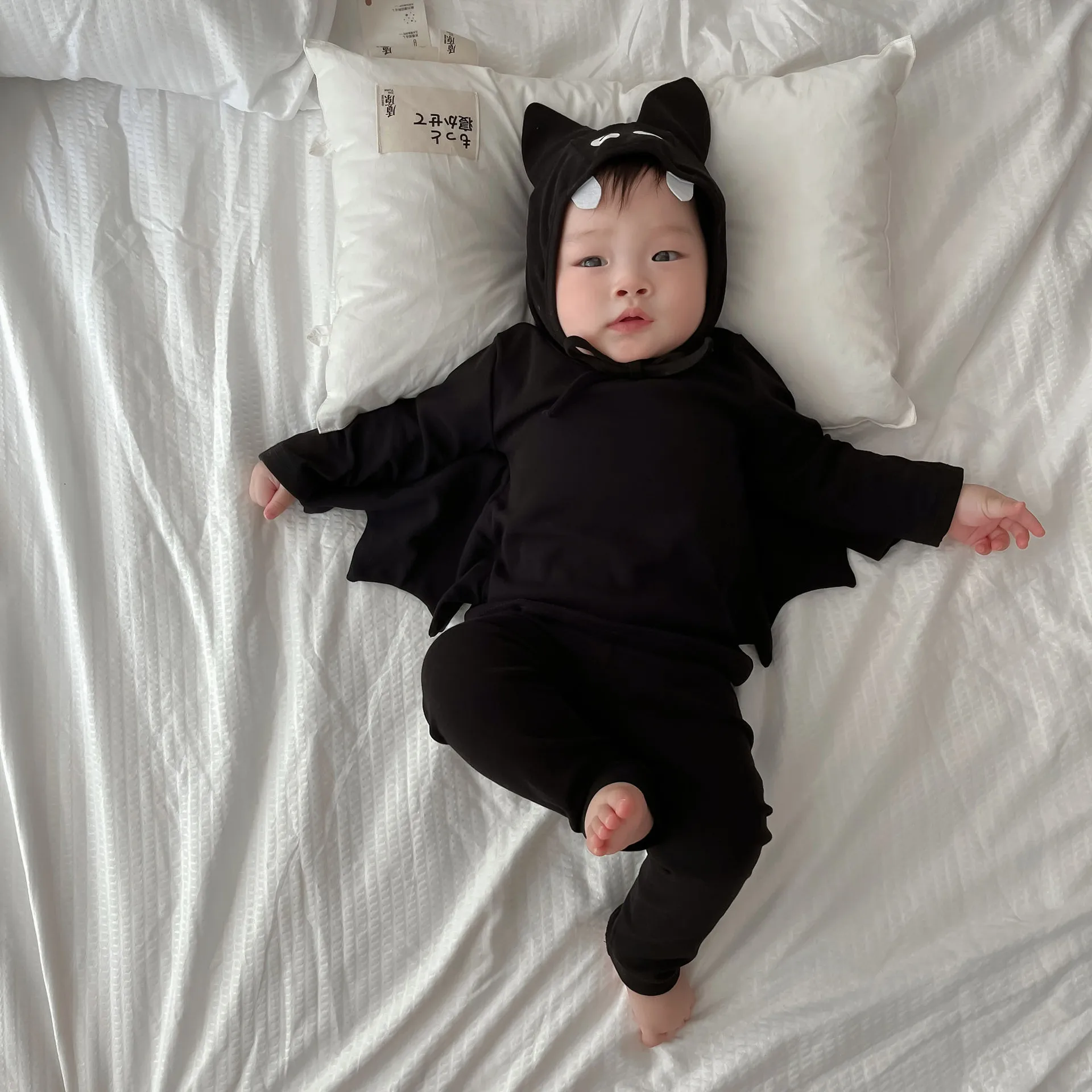 

Type Set 2023 Autumn Children's Long Sleeve Three Piece Set Free Hat
