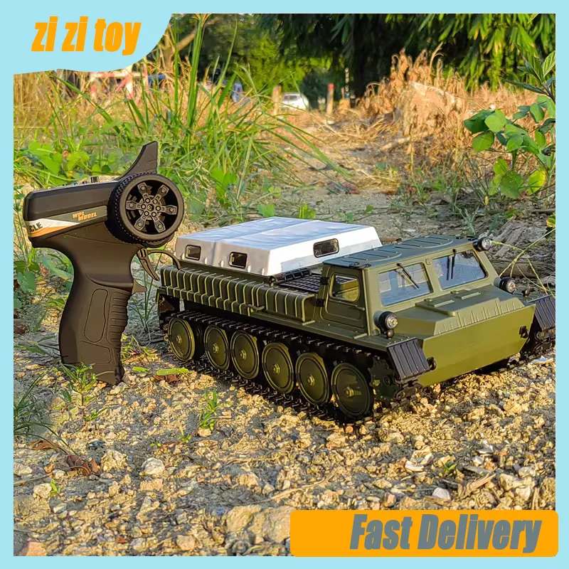 

WPL E-1 GAZ-71 full-scale military crawler transport cross-country climbing vehicle RC CAR remote control crawler loading toy