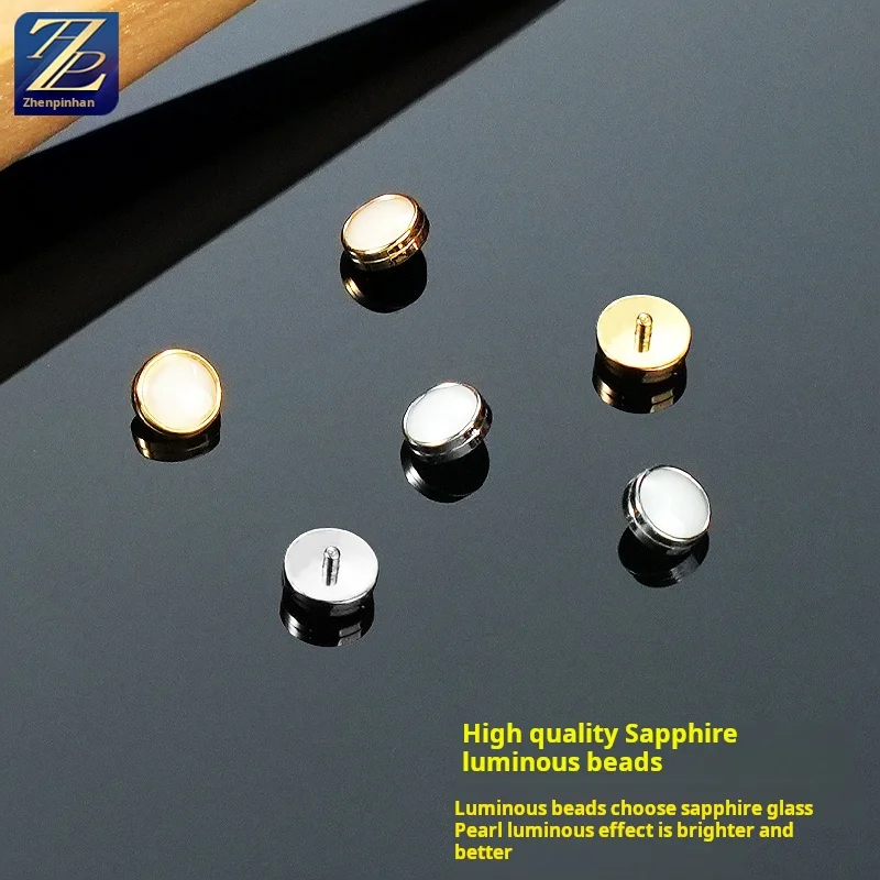 2,3x0,45 м маленькое отверстие для Rolex синий зеленый черный водный призрак светящиеся бусины ночной жемчуг сапфировый ободок вставка керамические аксессуары