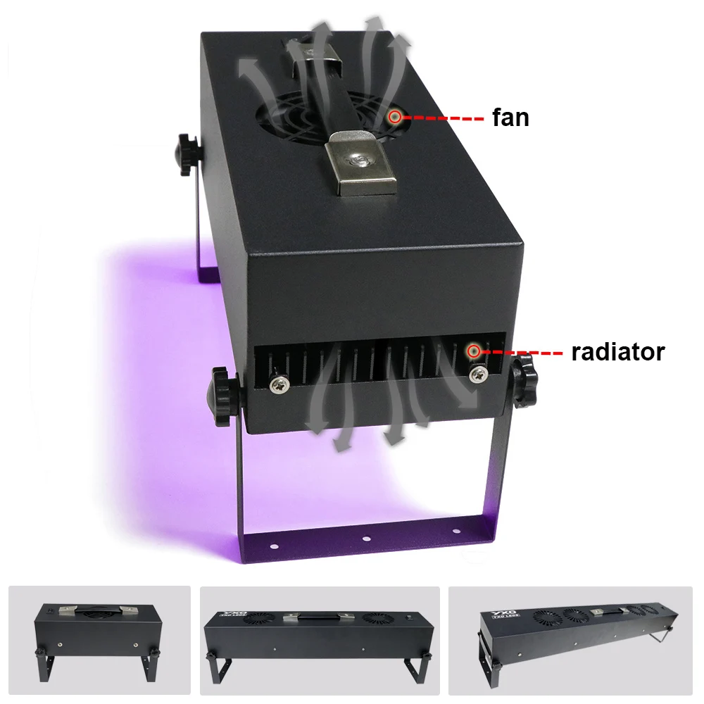 Lampada UV polimerizzazione UV 365nm 395nm riparazione circuito stampato adesivo senza ombre olio verde resina fotosensibile stampa 3D