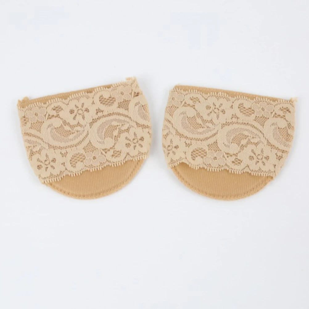 

2 Pair Anti Clip Foot Insoles Safe Pads High Heel Half Size Flexible Forefoot Cushion Shock Absorbing Pain Relief Metatarsal Pad