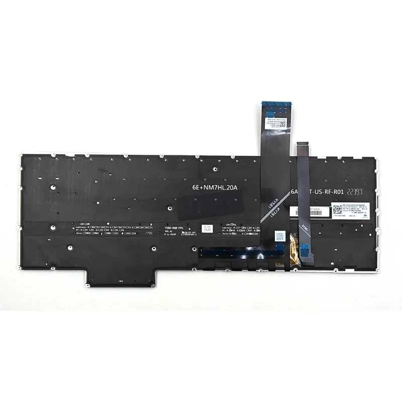 D+New For Lenovo Legion Pro 5 16ARX8 16IRX8 / Pro 7 16ARX8H 16IRX8H / Y9000P R9000P 2023 Laptop Keyboard US RGB Backlit