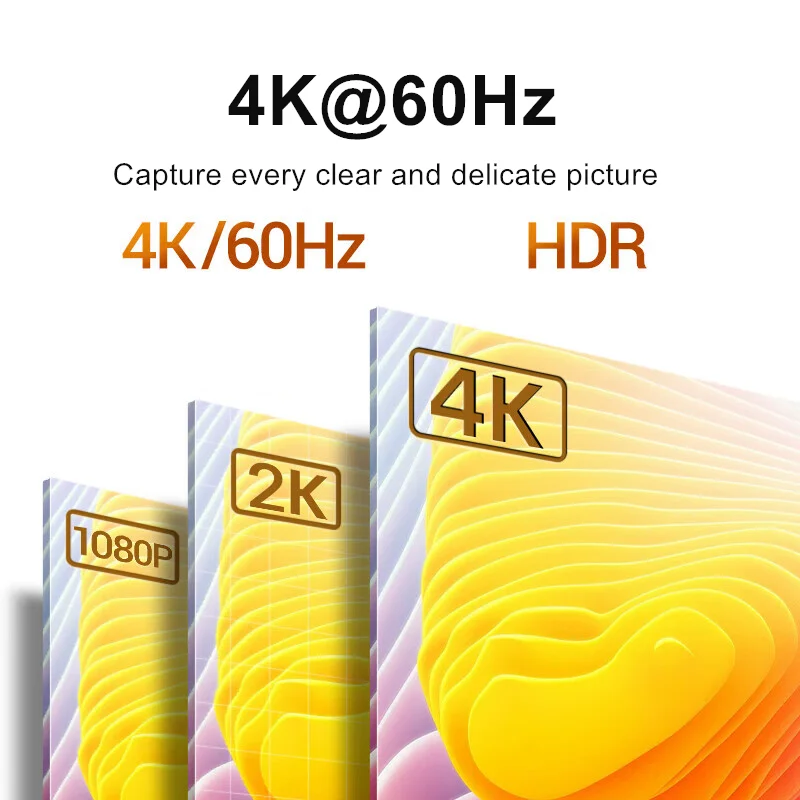 SAMZHE 4K60Hz HDMI KVM Switch 2 IN 1 OUT Ultra HD HDMI Switcher Box with 4 USB A 3.0 5Gbps Ports for Sharing Monitor
