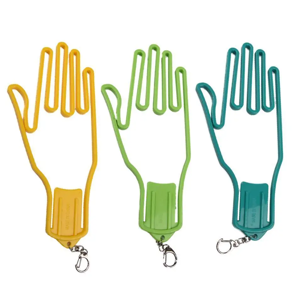 Soporte de extensión para guantes de Golf, soporte colgante para guantes, moldeador de guantes, soporte de plástico para guantes con hebilla de Metal, accesorios de Golf, 1 ud.