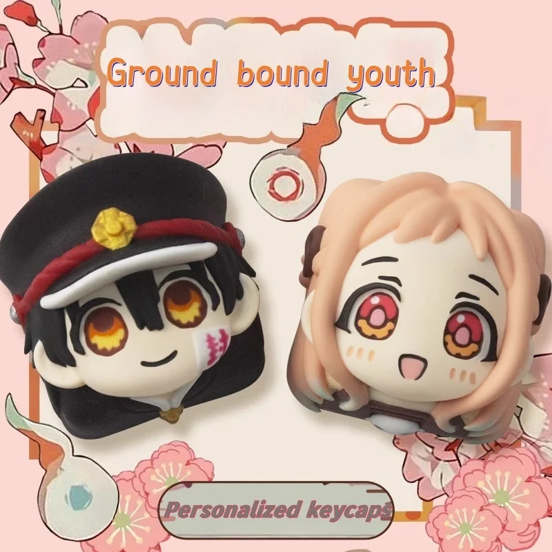 

Toilet Bound Hanako Kun Anime Themed Keycaps Yugi Amane Yashiro Nene Personalized Esc Mechanical Keyboard Keycaps Holiday Gift