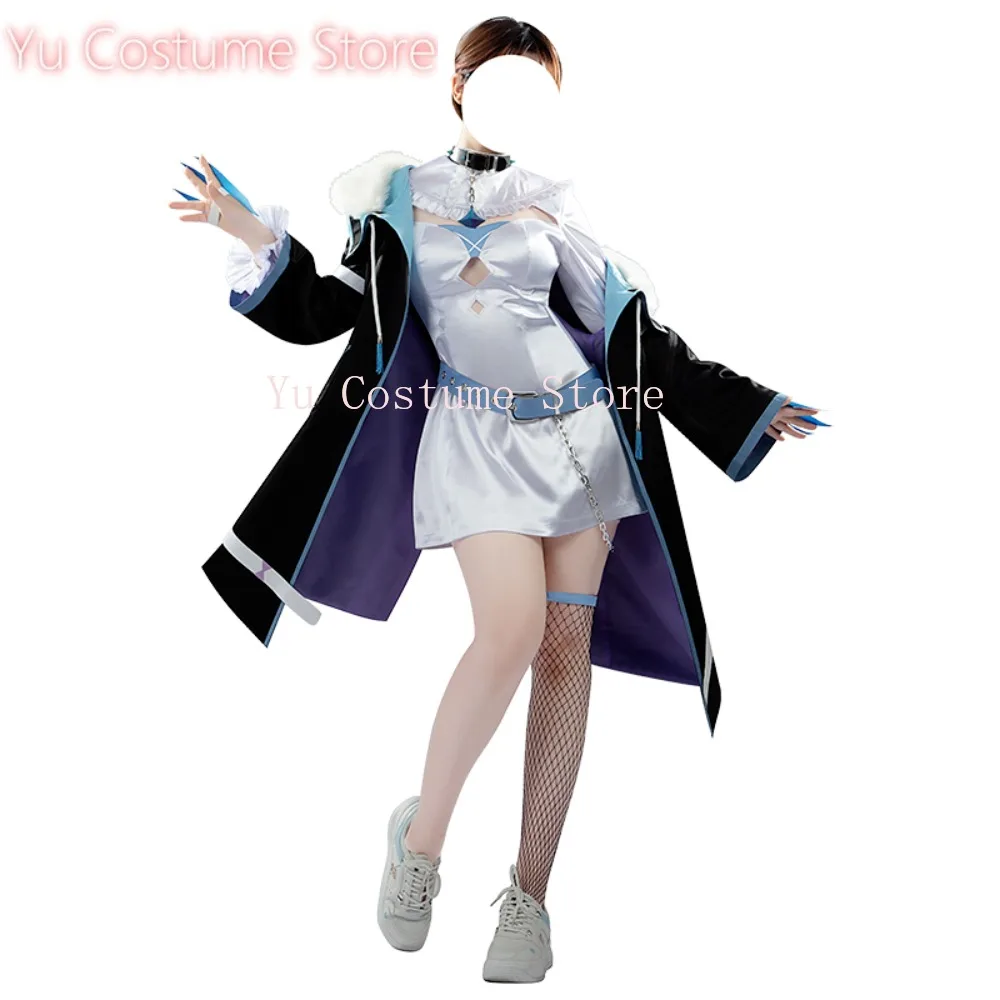 

Yu Costume Hololive Fuwawa Advent Byssgard Cosplay Costume Cos Game Anime Party Uniform Hallowen Play Role Clothes Clothing