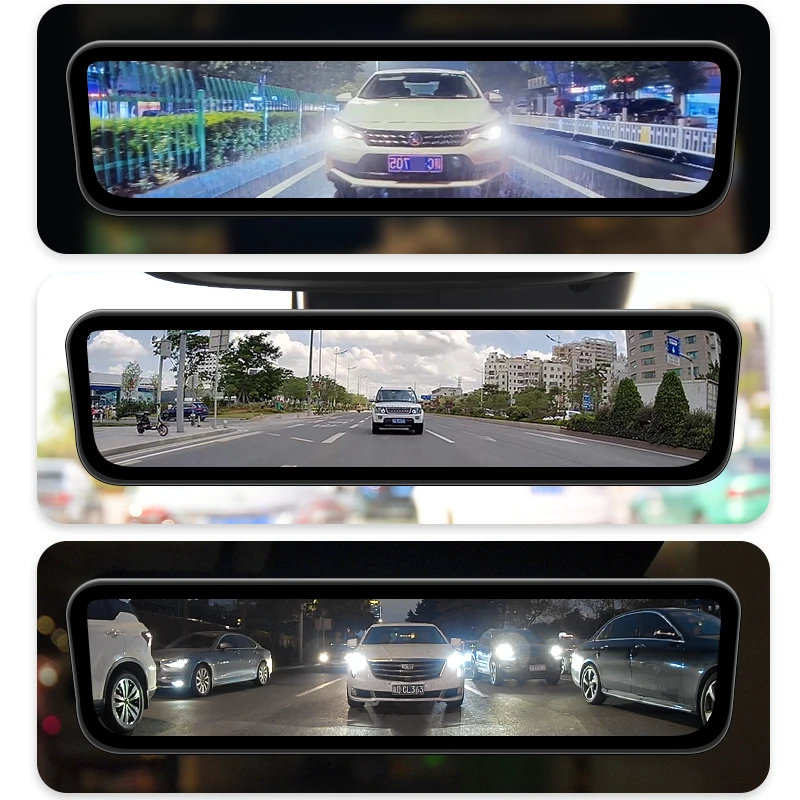 

Специальное HD зеркало заднего вида ночного видения, записывающее устройство для вождения, специальный автомобильный цифровой сигнал, потоковая передача мультимедиа, спереди и сзади, двойной, 1 год