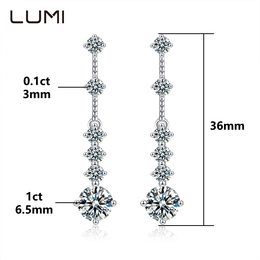 

Изысканные серьги-гвоздики в форме кисточки S925, серебряные серьги-гвоздики 1CT VVS1, муассанит, супер блестящие бриллианты, красивая повседневная одежда