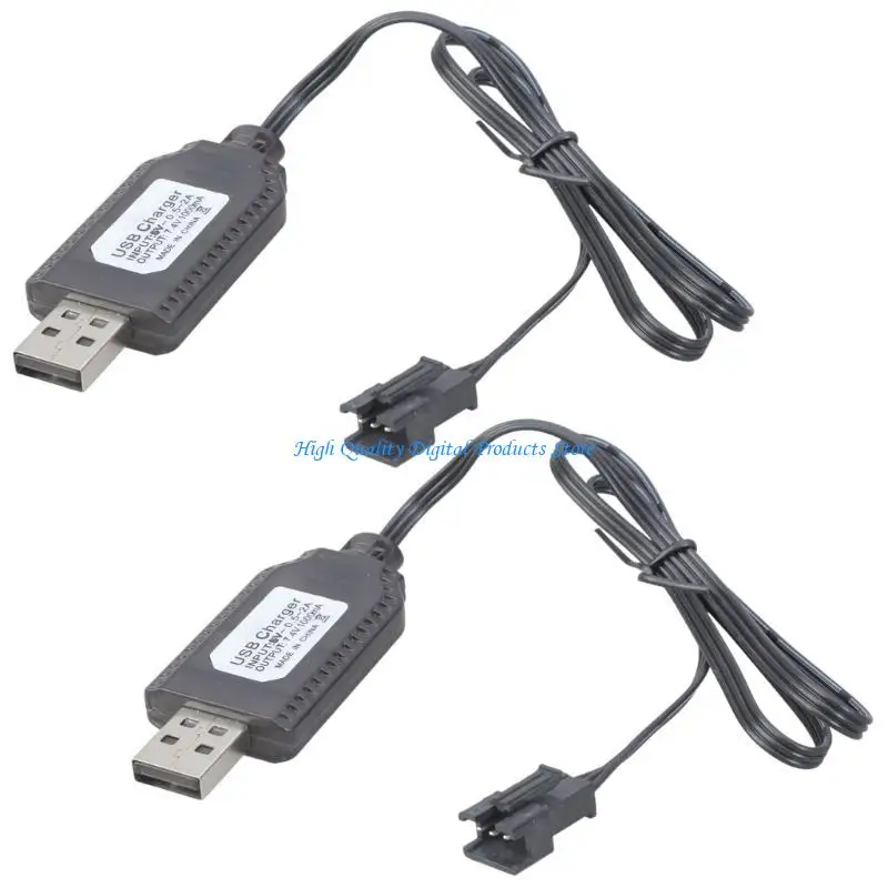 

U2JE USB Cable 7.4V Battery USB Cable with SM2.0 3P 4P XH 3P