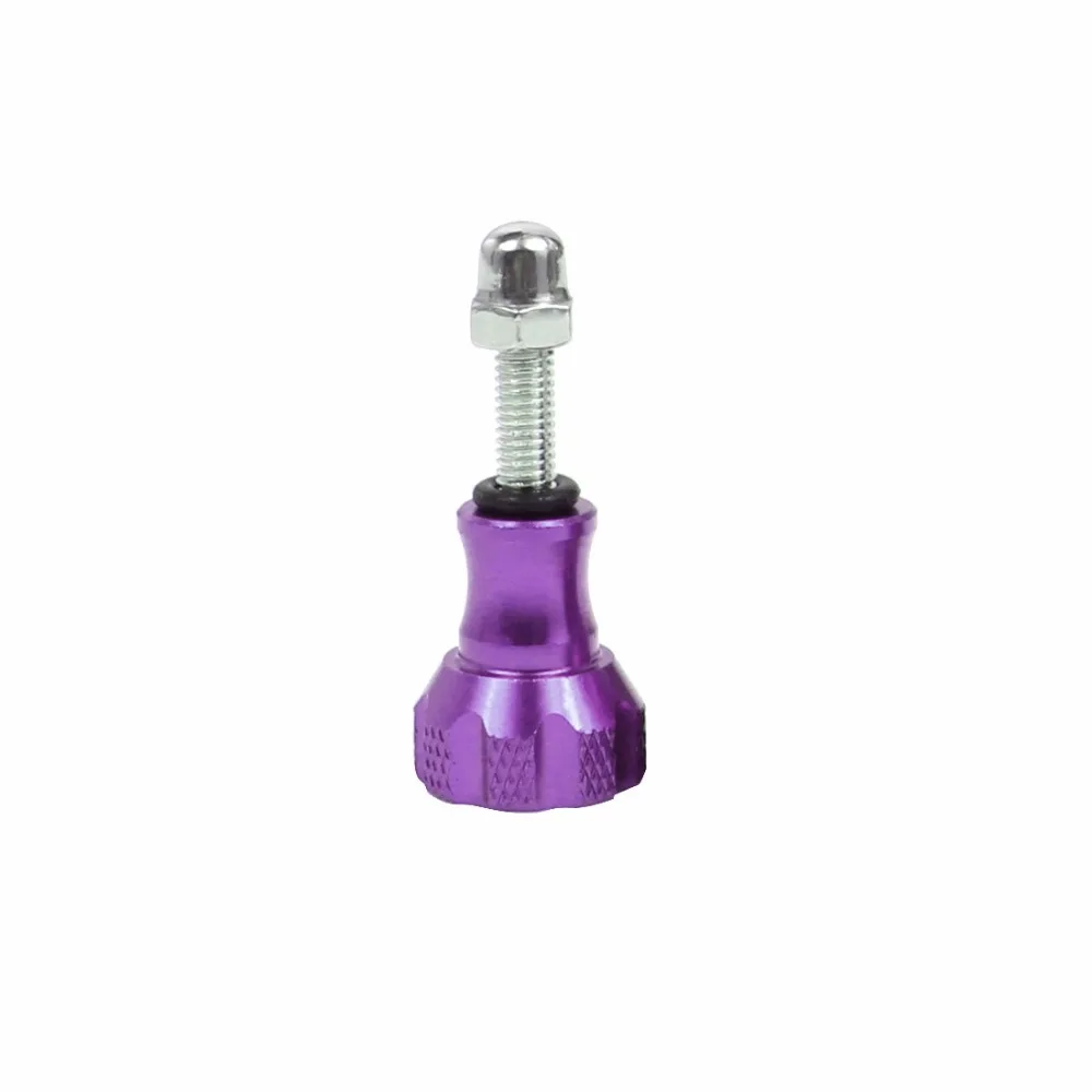 BGNing 1pack von 3pcs 1 Lange + 2 Kurze Bunte CNC Aluminium Bolt Mutter Schraube für GoPro Hero 7 6 5 3 + 4 SJ4000 EKEN YI 2 4K Montieren – Detail 39