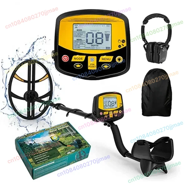 

Hot Sales Professional Metal Detector With Higher Accuracy 15 Inch Waterproof Coil For Gold Detecting Gold Detector