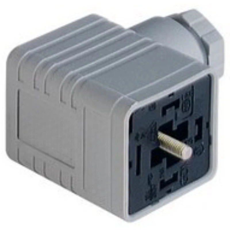 Transmitter Connector Plug Industrial Solenoid Valve Sensor Connecting Hardware Accessory