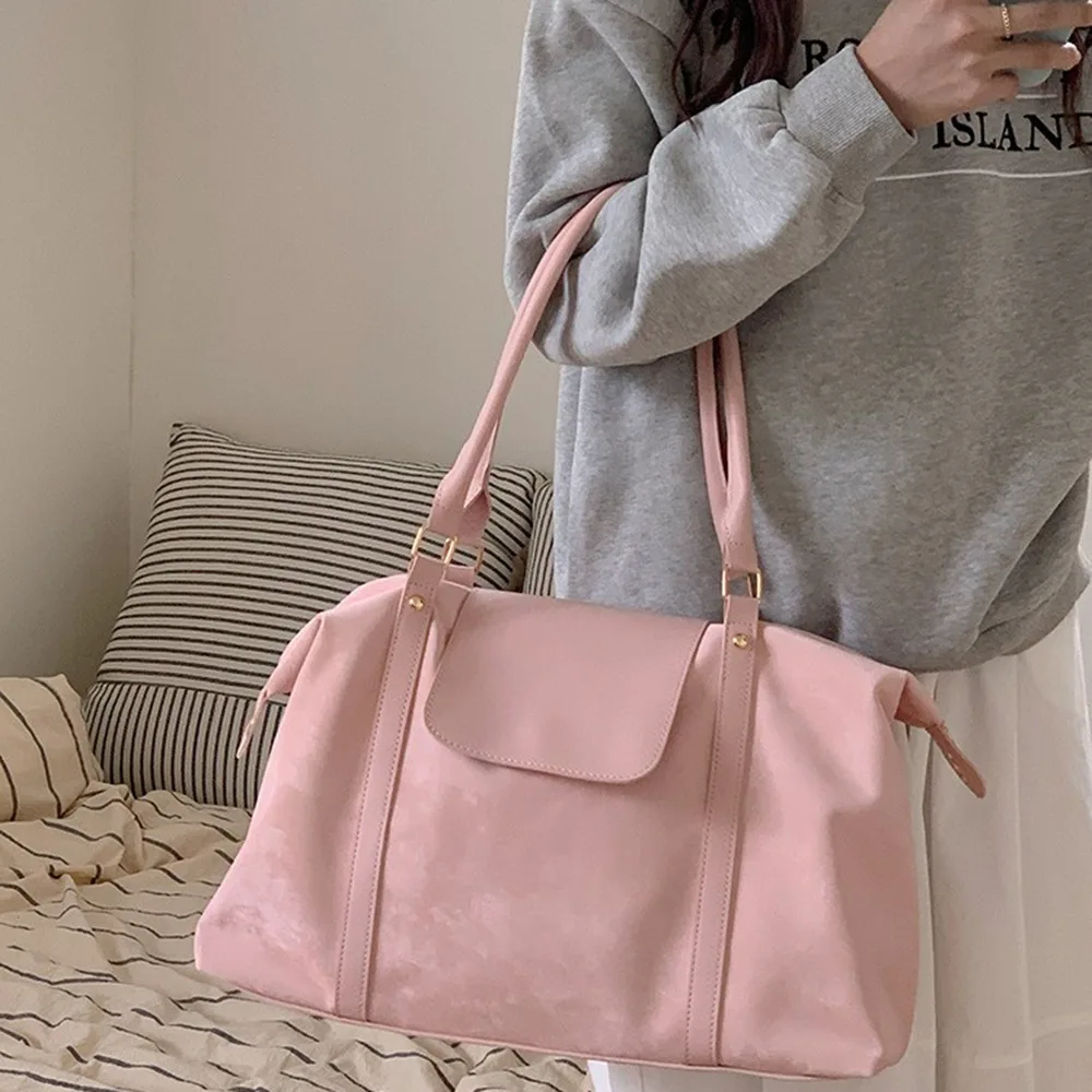 حقيبة سفر ذات سعة كبيرة للنساء خفيفة الوزن لتخزين رحلات العمل واللياقة البدنية في الهواء الطلق ومتينة ومقاومة للماء #4