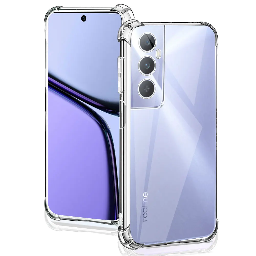 For Realme C65 4G Case Silicone Soft Clear Shockproof Back Cover for Realme C65 Phone Case on RealmeC65 C 65 RMX3910 6.67\