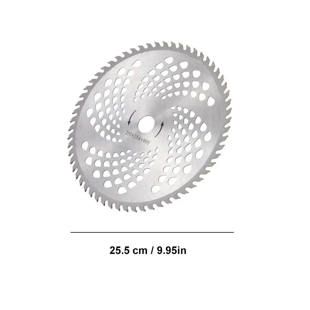 شفرة قاطعة فرشاة من سبائك الصلب 60T/40T شفرة منشار دائري لجزازات العشب وأدوات تشذيب الأعشاب وأدوات كهربائية خارجية (طراز 2025)