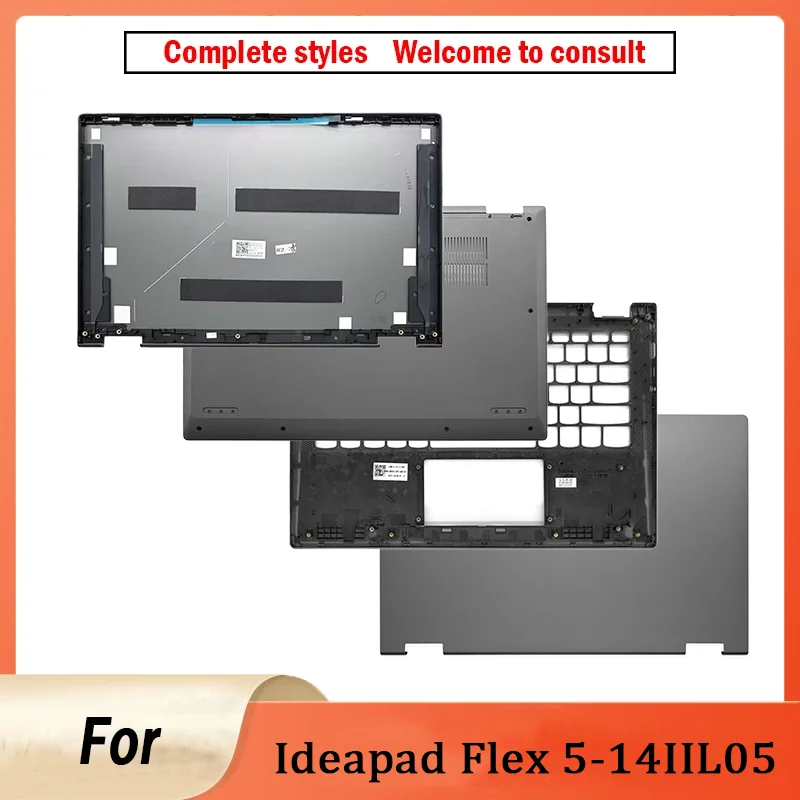 New For Ideapad Flex 5-14IIL05 5-14ARE05 5-14ITL05 5-14ALC05 Laptop Shell LCD Top cover/Back Cover/Front Bezel/Bottom Case 14 in