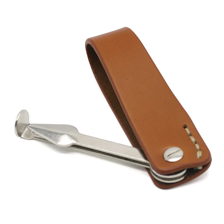 Tobacco Pipe Cowhide rest stand with 3 in 1 Cleaning Tools