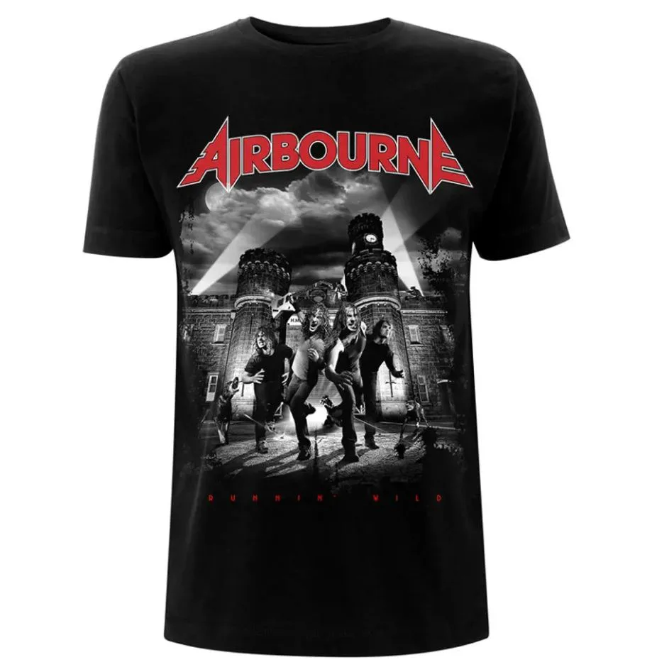 Airbourne Runnin’ Wild Short sleeve T-Shirt Full Size S to 5XL CS0094