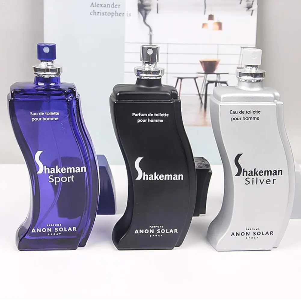 

Silver Men's Fragrance 100ml Eau De Toilette For Men Attracts Women Woody And Fruit Fragrant Gift Body Spray