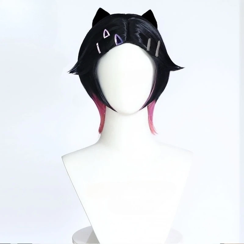 

Новый герой Страшного контракта, КЛЮБОВ, представляет собой парик для косплея с короткими накладными волосами и градиентом длиной 35 см. «Сумеречная бабочка».