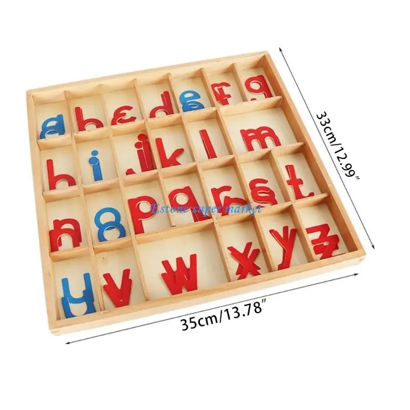 090B Gioco ortografia e lettura lettere Giocattoli con carte da lettera per prima educazione dei bambini