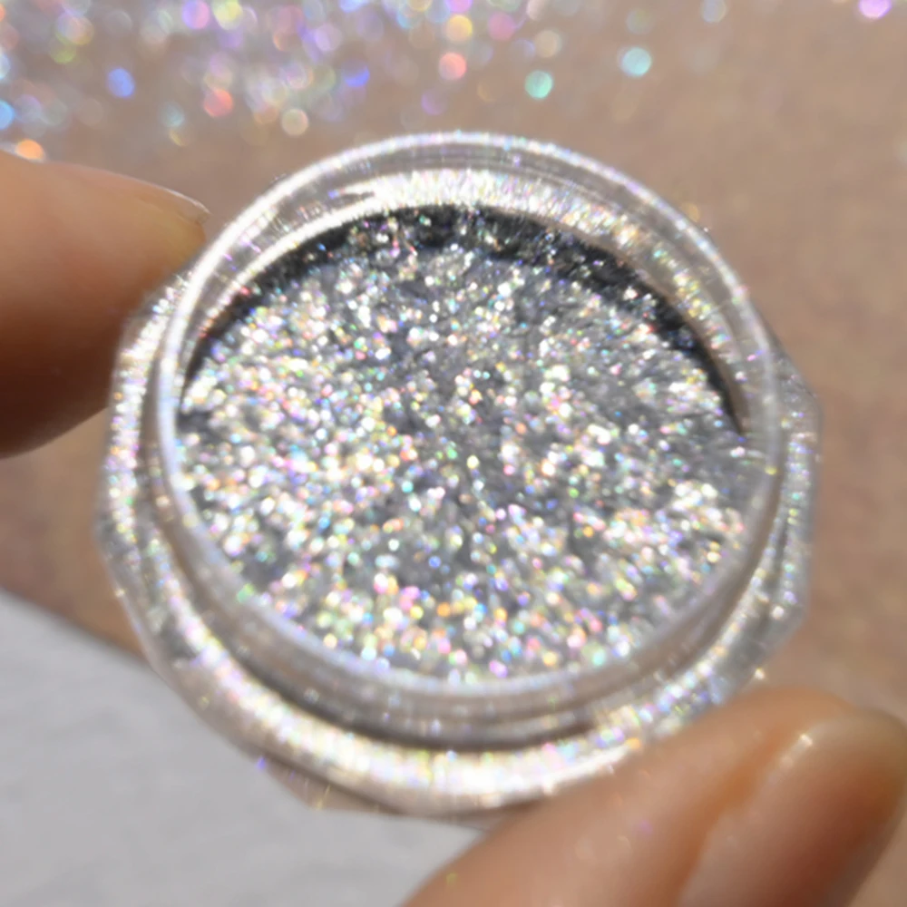 Silver Gold Purple Pearl Iridescent Powder Mermaid Nail Pigment for Nail Art UV Gel Nails Face Eyeshadow Lip Paint Resin Craft