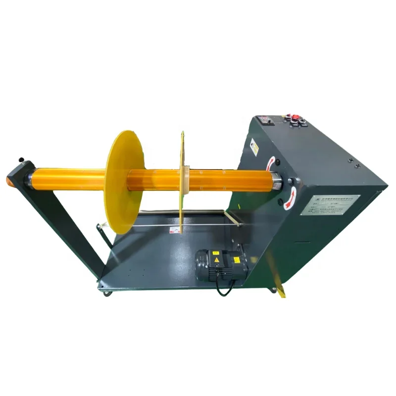 

Automatic Feeder 800mm Electric Motor Rewind Coils Winder Re Winding or Unwinding Machine