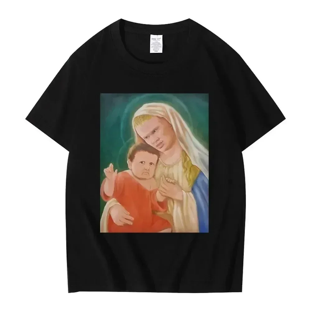 Hasbulla القتال تي شيرت صغير خبيب مدون تي شيرت طاقم الرقبة الرجال تيز ريترو بلايز مضحك الجرافيك التي شيرت الشارع الشهير للجنسين