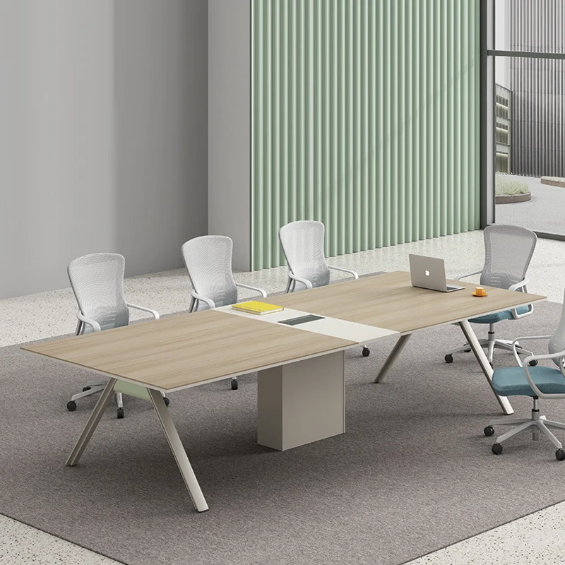 Modern small seat conference table set office furniture Nordic