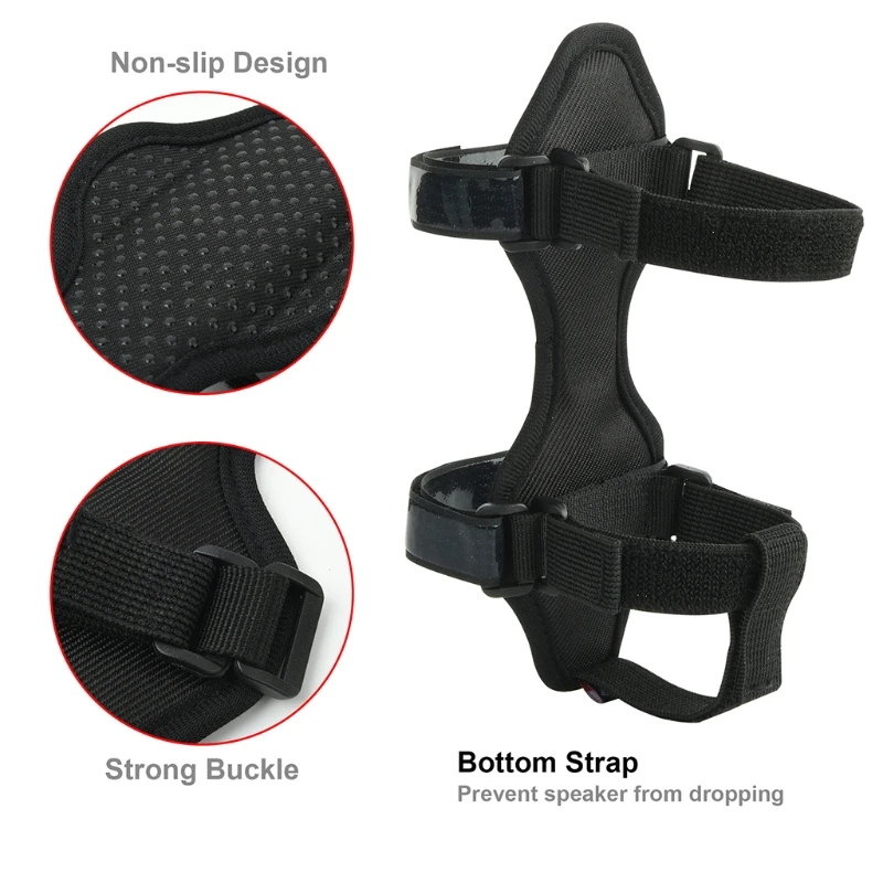 Audio Fixed Strap Cross-Border Mountain Bike Bottle Cage Golf Cart Speaker With Cup Holder Speaker Mount Accessory