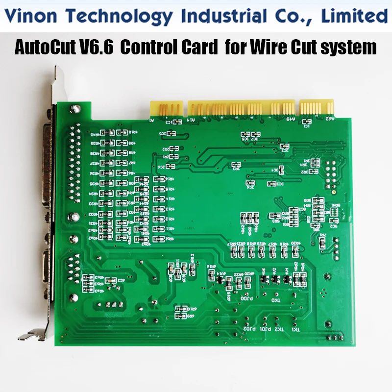 بطاقة التحكم AutoCut V6.6 25PIN + 9PIN لنظام قطع الأسلاك المتوسطة إلى عالية السرعة آلة قطع الأسلاك بطاقة التحكم Wirecut التلقائي