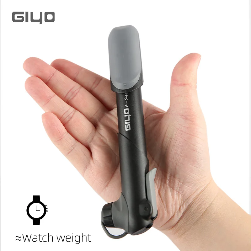 GIYO 120PSI Cycling Hand Air Pump Mini Portable Bicycle Pump Tire Inflator Schrader Presta Valve MTB Pump Bike Accessories