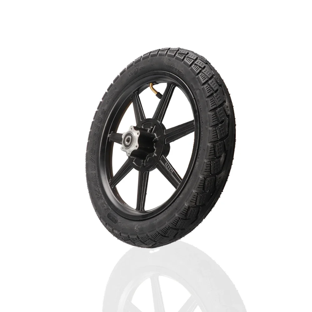 

Electric Scooter 14 inch Inflatable Front Wheel 14x2.125（57-254）With Hub Tire For Folding Bicycles E-bike Random tire pattern