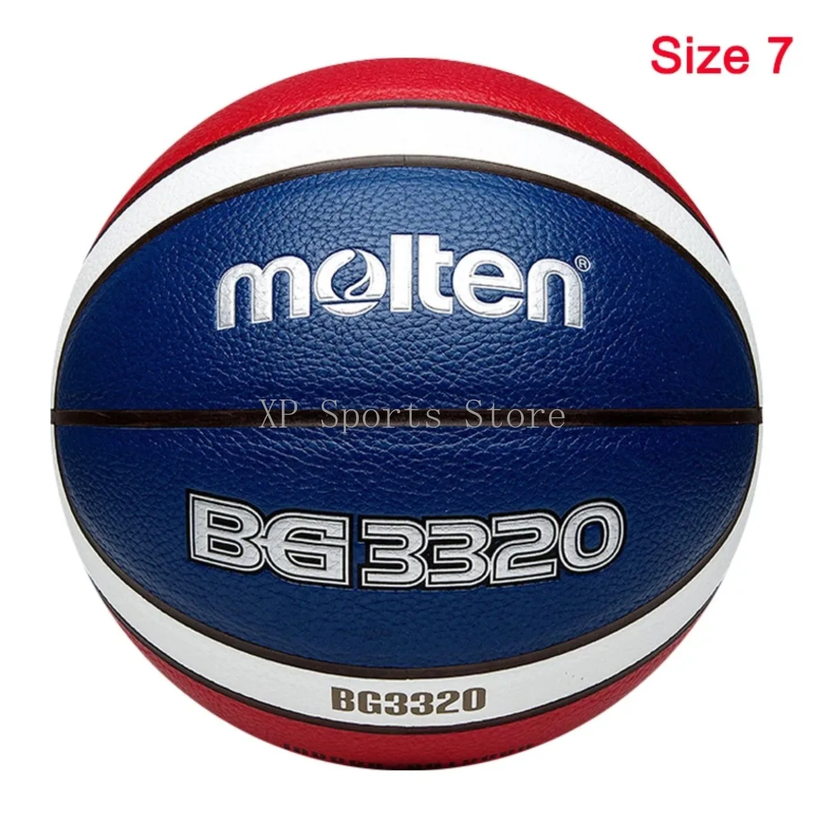 Molten BG3320 Size 7 Street Basketball - PU Material, Textured Surface for Easy Control,Wear - Resistant for Indoor&Outdoor Play
