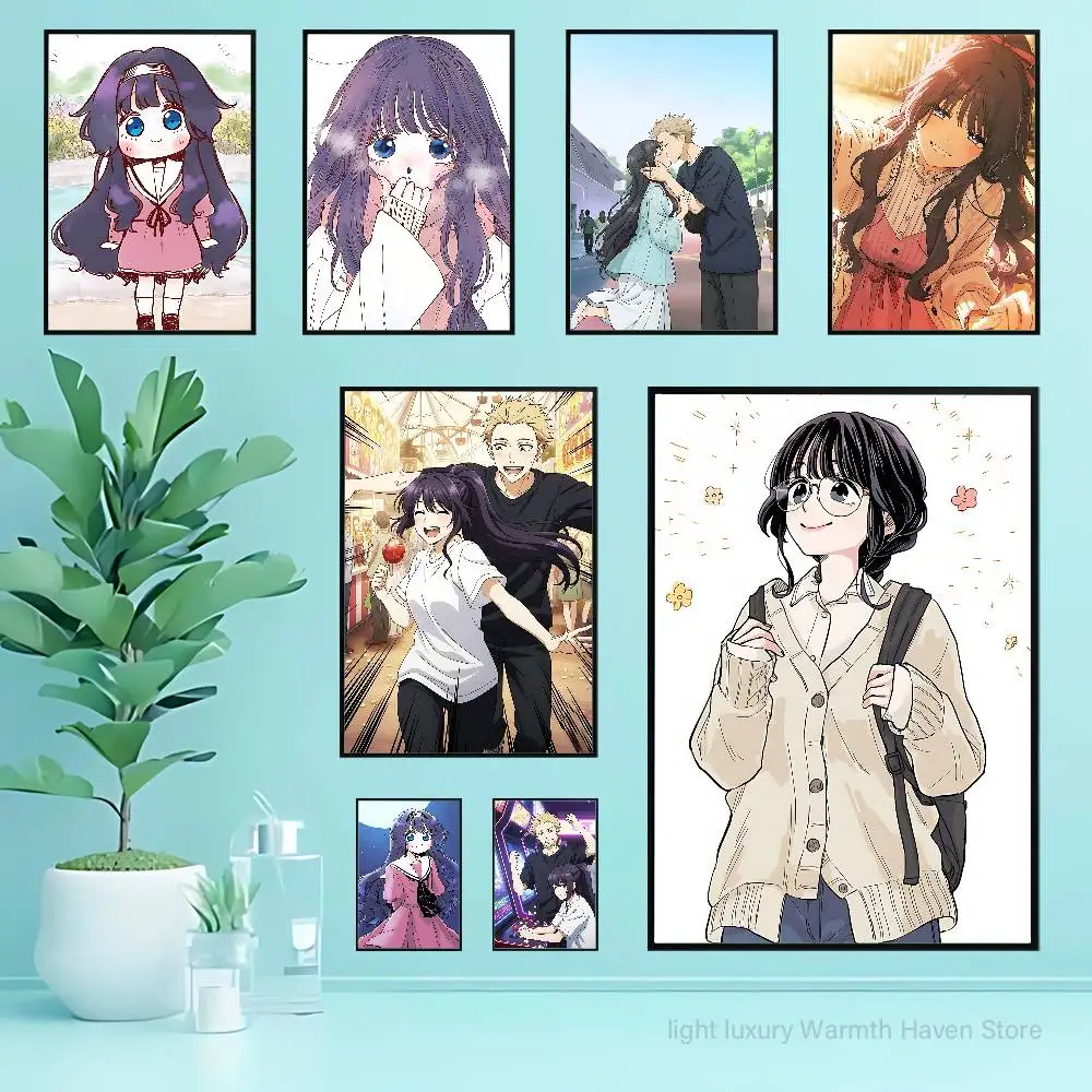 

K-Kaoru Hana wa Rin to Saku Poster Waterproof HD Wall Art Decal Self-Adhesive Aesthetic Decor For Home Living