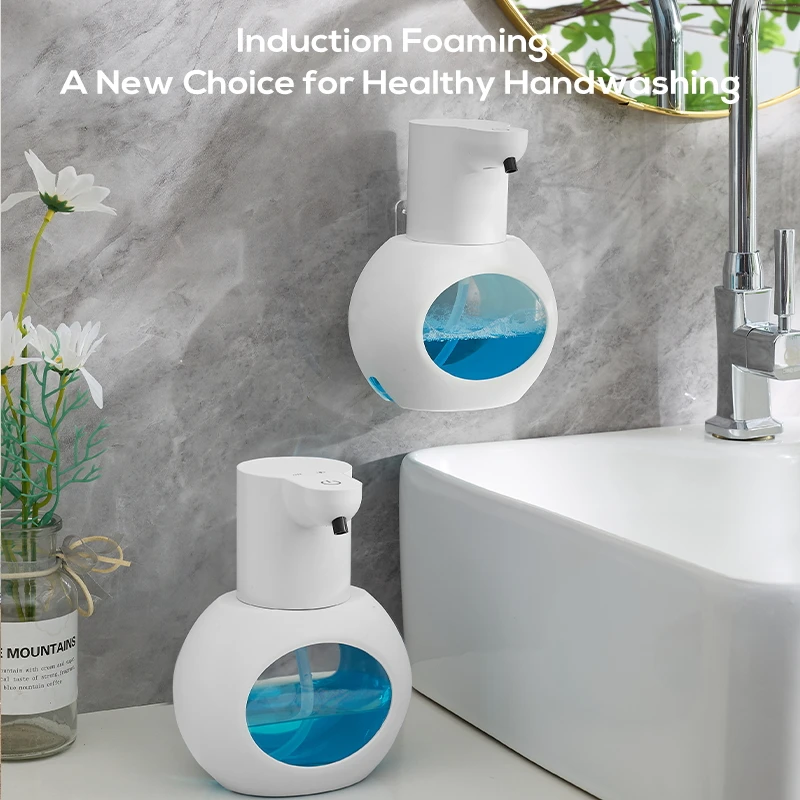 

New automatic soap dispenser barhroom liquid soap dispenser bathroom 420ML 4 Level Automatic Foaming Soap Dispenser