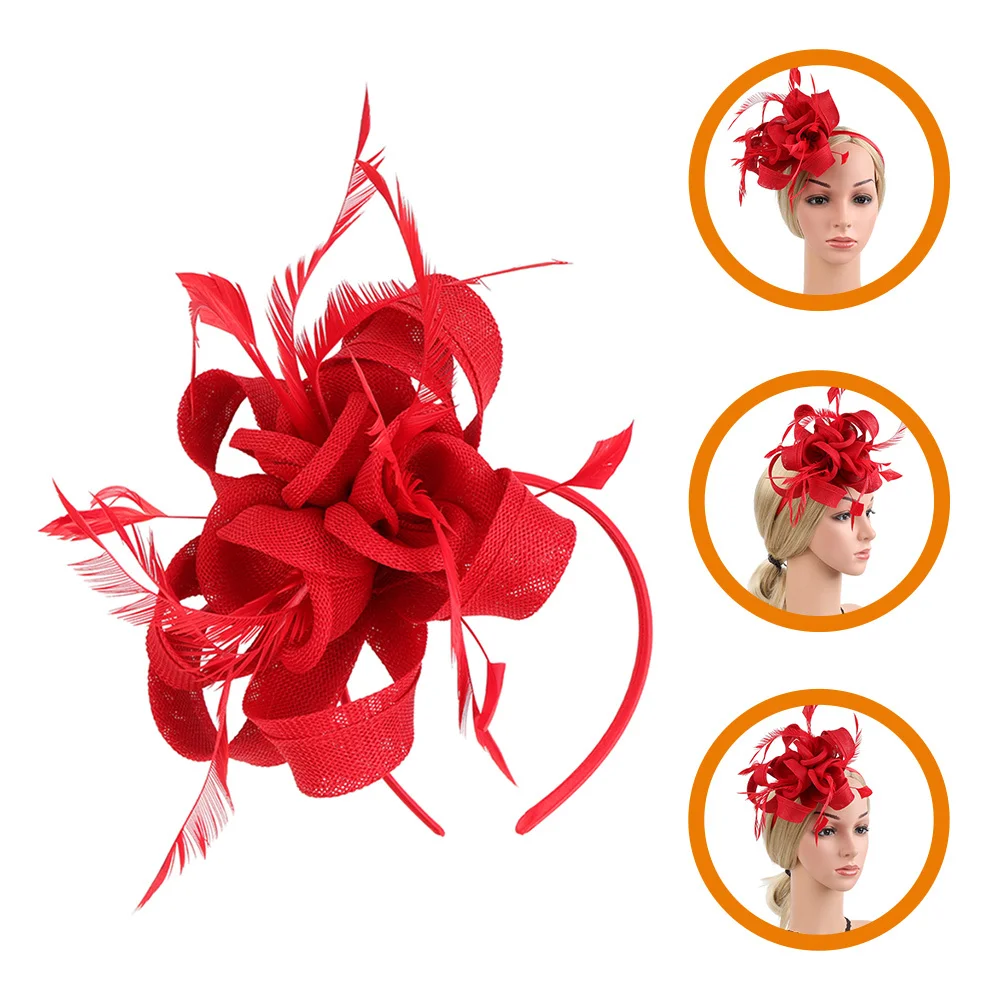 

Женская шляпа-чародей из органзы, элегантный аксессуар для волос, свадебное чаепитие, декоративные головные уборы для выпускного вечера, платье, шляпы