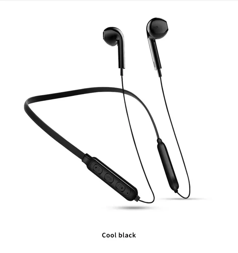 Q1 Hanging Neck Headset Sweatproof Wireless Bluetooth Earphones Sports Headphone Stereo Neckband Earbuds for Xiaomi Huawei