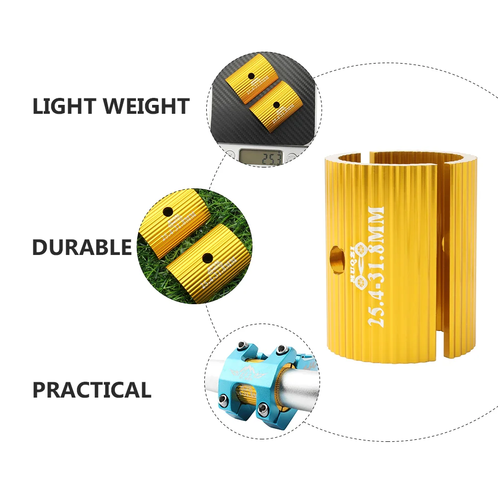 2 ks řídítka adaptér příslušenství aluminium slitina jízdní kolo shim dřík reduktoru rozpěrky