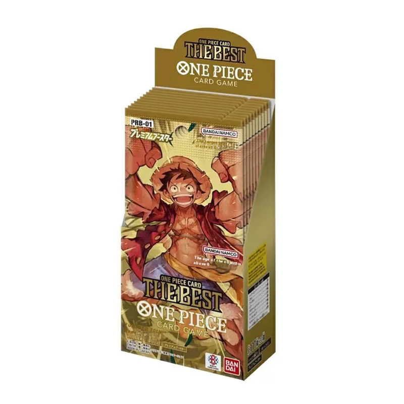 

Bandai One Piece Card Game Premium Booster One Piece Card The Best [PRB-01] Collection Card (Box) 10 Pack Surprise Blind Box